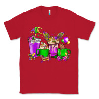 Red Mardi Gras coffee cups Classic Tee - NancyCooperArtShop