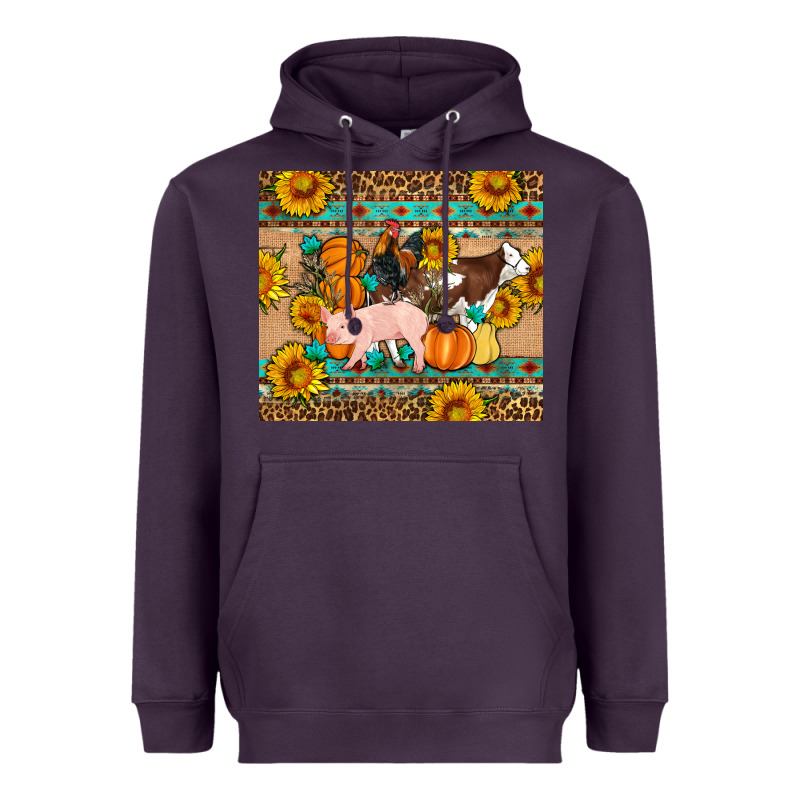 Fall Coop Animals Heavyweight Hoodie by Artiststas | Teevron
