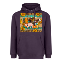 Plum Fall Coop Animals Heavyweight Hoodie - Artiststas
