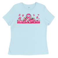 Breast Cancer American Football Ladies Tee | Teevron