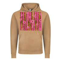 Vintage Camel glitter pink stripe leopard pattern with flowers Vintage Hoodie - TumblerDesignByShophia