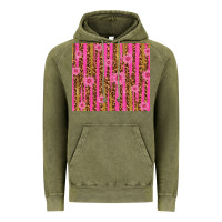 Vintage Olive glitter pink stripe leopard pattern with flowers Vintage Hoodie - TumblerDesignByShophia