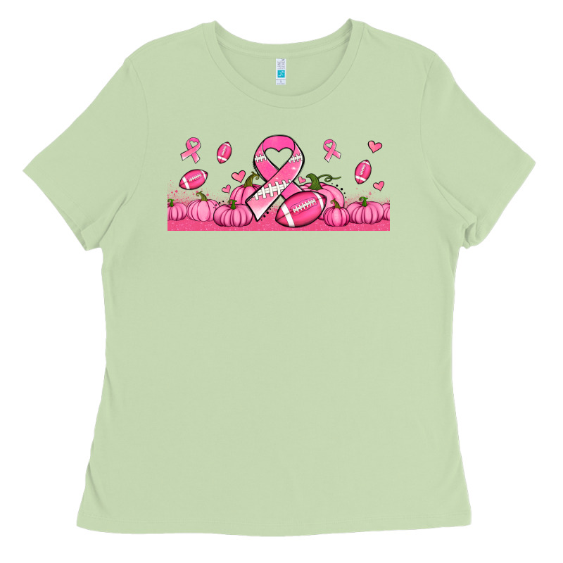Breast Cancer American Football Ladies Tee by Jasminsmagicworld | Teevron