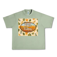 Oil Green retro fall vibes Urban Heavy Tee - TumblerDesignByShophia