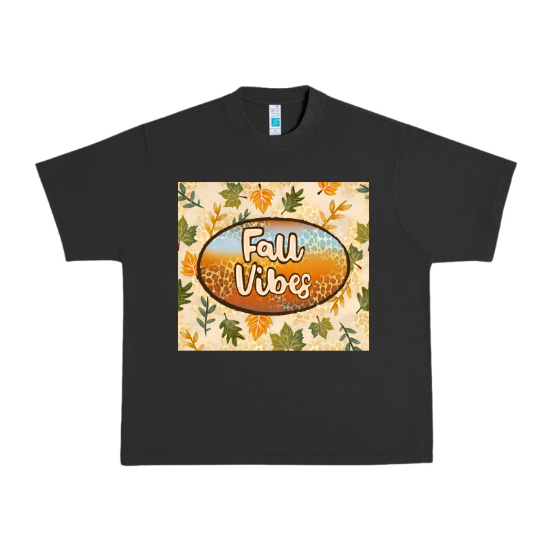 Retro Fall Vibes Urban Heavy Tee by TumblerDesignByShophia | Teevron