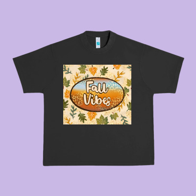 Retro Fall Vibes Urban Heavy Tee Designed By Tumblerdesignbyshophia