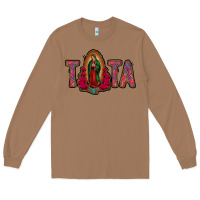 Toasted Coconut tata lady of guadalupe Long Sleeve Tee - Jasminsmagicworld