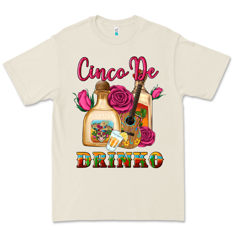 Cinco De Drinko Premium Tee by Artiststas | Teevron