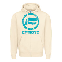 Sandshell CF Moto Vintage UTV ATV SXS original off road Gift Long Sleeve Zipper Hoodie - lanVoArt