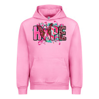 Fuchsia Pink hope with butterfly's Urban Hoodie - AdoDesignShop
