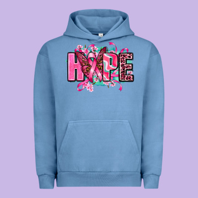 Hope With Butterfly's Urban Hoodie Designed By Adodesignshop