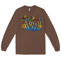 Chestnut small town autism Long Sleeve Tee - CowGirlArtShop
