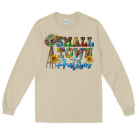 Mushroom small town autism Long Sleeve Tee - CowGirlArtShop