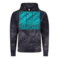 Cloud Black blue glitter with leopard pattern Vintage Hoodie - TumblerDesignByShophia