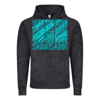 Vintage Black blue glitter with leopard pattern Vintage Hoodie - TumblerDesignByShophia