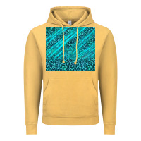Vintage Mustard blue glitter with leopard pattern Vintage Hoodie - TumblerDesignByShophia