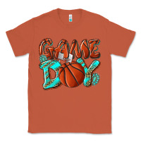 Copper Game day leopard basketball Classic Tee - NancyCooperArtShop