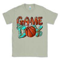Matcha Game day leopard basketball Classic Tee - NancyCooperArtShop