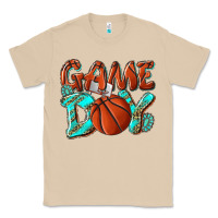 Mushroom Game day leopard basketball Classic Tee - NancyCooperArtShop