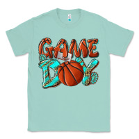 Seafoam Game day leopard basketball Classic Tee - NancyCooperArtShop
