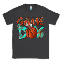 Smoke Game day leopard basketball Classic Tee - NancyCooperArtShop