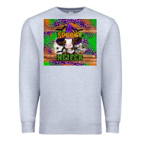 Heather Grey Spooky Heifer Premium Sweatshirt - Artiststas