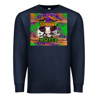 Navy Spooky Heifer Premium Sweatshirt - Artiststas