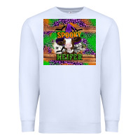 White Spooky Heifer Premium Sweatshirt - Artiststas