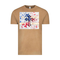Vintage Camel 4th of july flag cross Vintage Tee - TumblerDesignByShophia