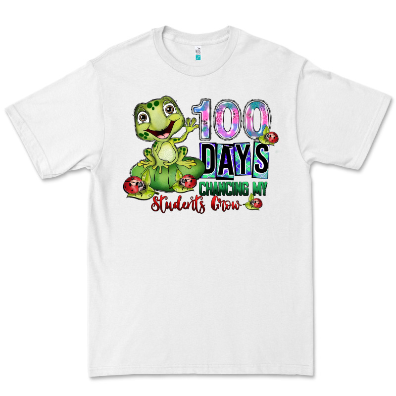 100 Days Chancing My Students Crow Premium Tee by SublimationCraftShop | Teevron