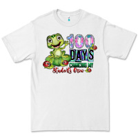 White 100 days chancing my students crow Premium Tee - SublimationCraftShop