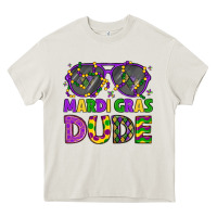 Cream mardi gras celebration design Heavy Core Tee - LillyAllenDesigns