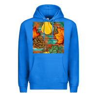 True Royal fall pumpkins seamless pattern Premium Hoodie - BundleAndBundleShop