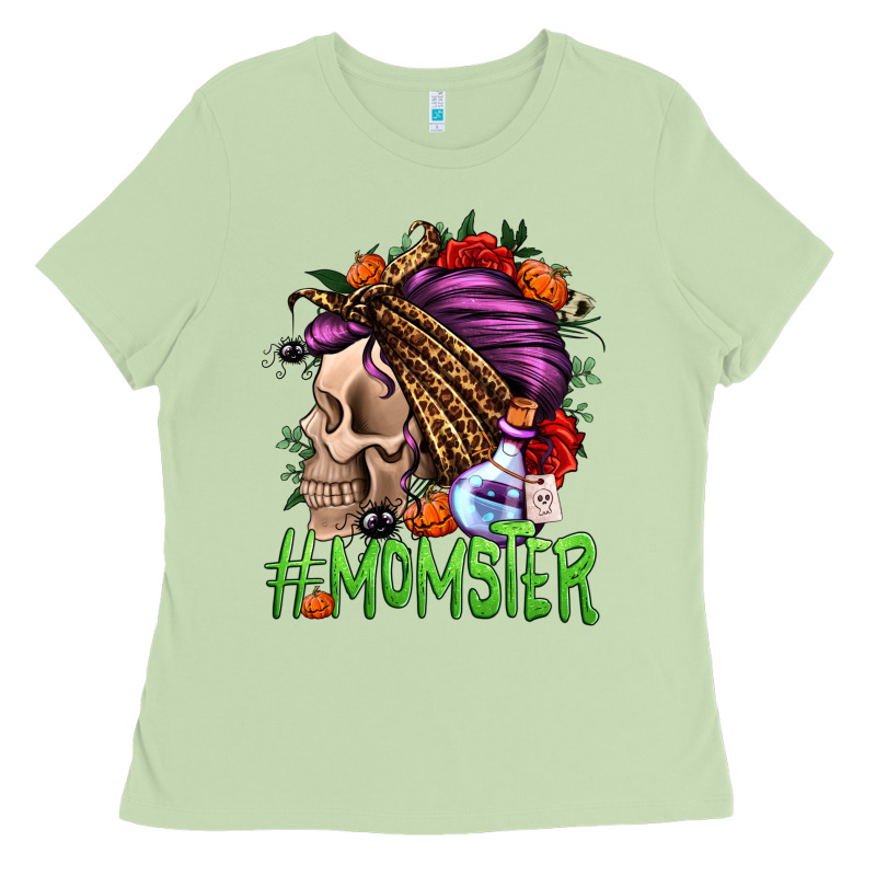 Momster Halloween Momlife Ladies Tee by Jasminsmagicworld | Teevron