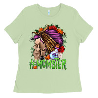 Momster Halloween Momlife Ladies Tee | Teevron