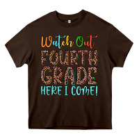 Chocolate Brown watch out fourth grade here i come! Heavy Core Tee - JahusDesignShop