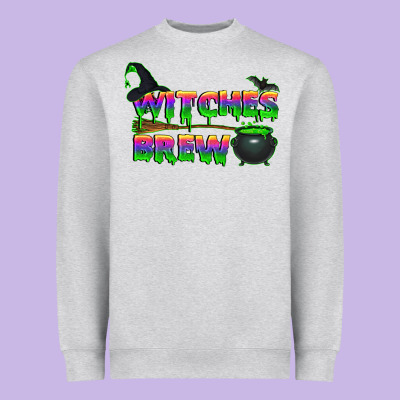Witches Brew Heavyweight Sweatshirt Designed By Bundleandbundleshop