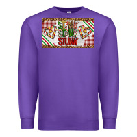 Purple Stink Stank Stunk Premium Sweatshirt - Artiststas