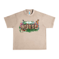 French Oak Easter egg Nurse bunny Easter Day Urban Heavy Tee - HowdyJamesFarm