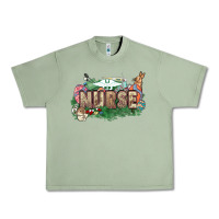 Oil Green Easter egg Nurse bunny Easter Day Urban Heavy Tee - HowdyJamesFarm