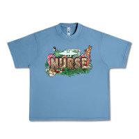 Pebble Blue Easter egg Nurse bunny Easter Day Urban Heavy Tee - HowdyJamesFarm