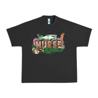 Pigment Black Easter egg Nurse bunny Easter Day Urban Heavy Tee - HowdyJamesFarm