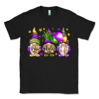 Black Mardi Gras gnomes Classic Tee - NancyCooperArtShop