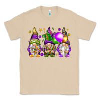 Mushroom Mardi Gras gnomes Classic Tee - NancyCooperArtShop