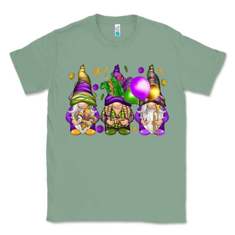 Mardi Gras Gnomes Classic Tee by NancyCooperArtShop | Teevron