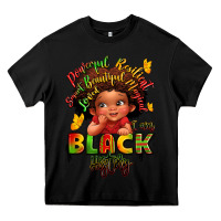 Black empowering black heritage Heavy Core Tee - LillyAllenDesigns
