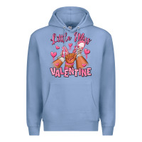 Colony Blue Little miss Valentine afro kid sneakers Premium Hoodie - RanaPortraitStore