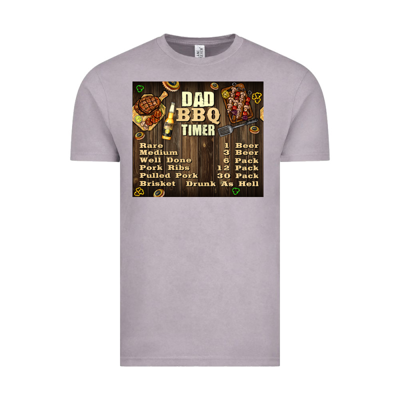 Dad Bbq Timer Vintage Tee by TumblerDesignByShophia | Teevron