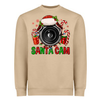 Mushroom santa cam Heavyweight Sweatshirt - FaDigitalArtStudio