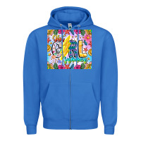 True Royal hot girl summer Zipper Hoodie - CowhideDigitalArt